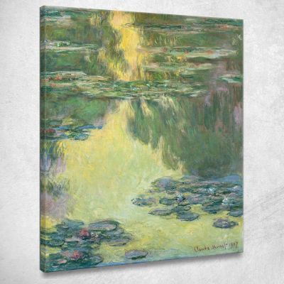 Ninfee 2 Claude Monet mnt364 quadro stampa su tela