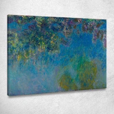 Glicine Claude Monet mnt375 quadro stampa su tela