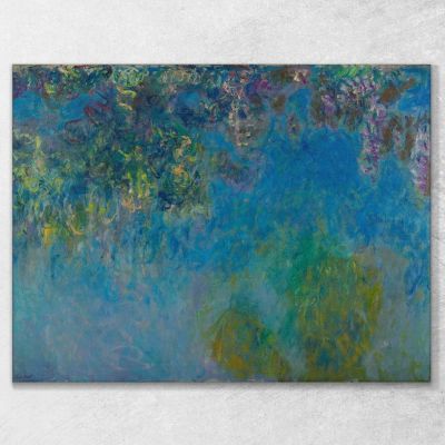 Glicine Claude Monet mnt375 quadro stampa su tela