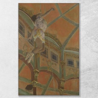 La Signorina La La Al Circo Fernando 1879 Edgar Degas edg28 quadro stampa su tela