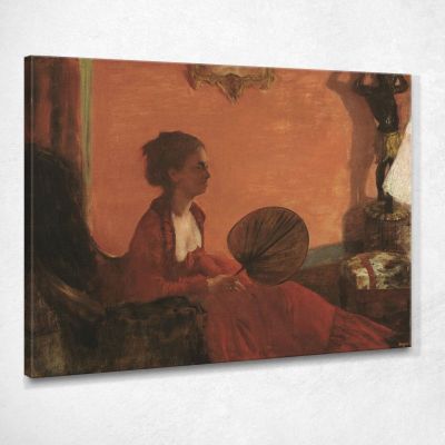 Signora Camus Edgar Degas edg43 quadro stampa su tela