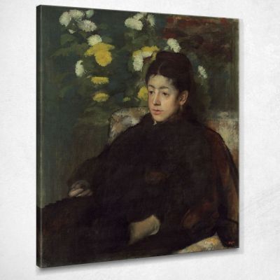 La Signorina Malo Edgar Degas edg47 quadro stampa su tela