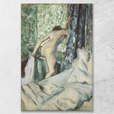 Mujer Desnuda El Baño De La Mañana Edgar Degas, edg57 cuadro en lienzo