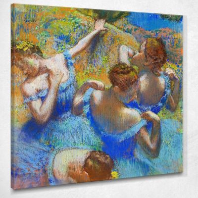 Ballerina Blu Edgar Degas edg63 quadro stampa su tela