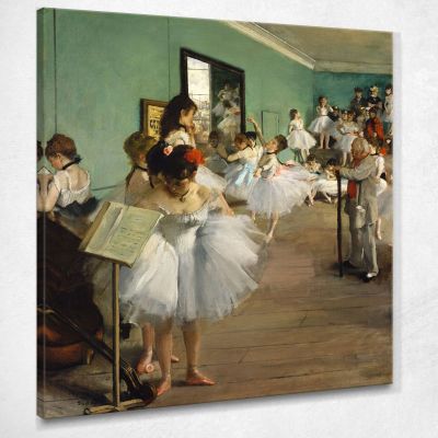 La Lezione Di Danza 1874 Edgar Degas edg73 quadro stampa su tela