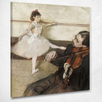 La Lezione Di Ballo 1879 Edgar Degas edg74 quadro stampa su tela