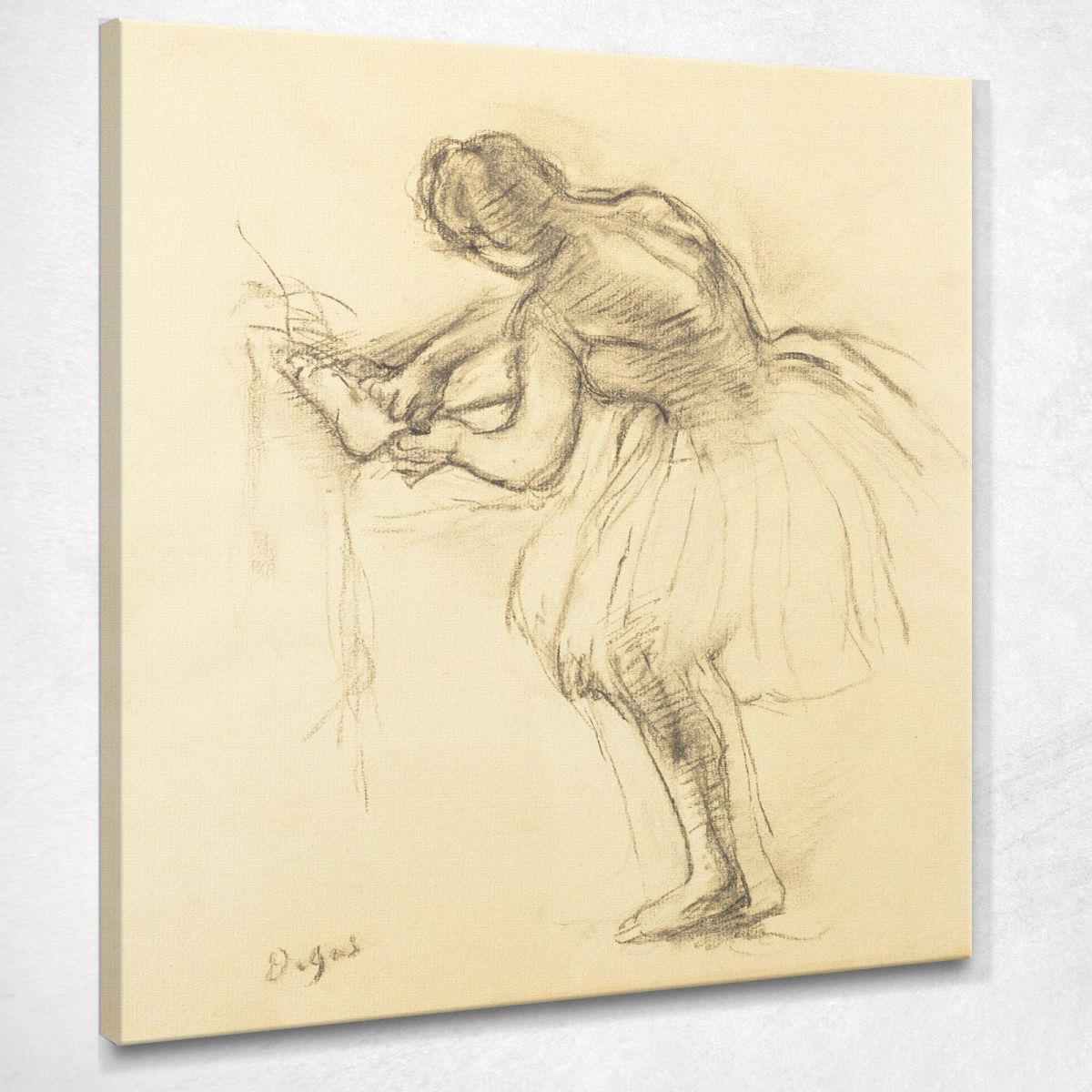 Balleteuse (Ballerina) Edgar Degas edg124 quadro stampa su tela Balleteuse (Ballerina) Edgar Degas edg124 quadro stampa su tela