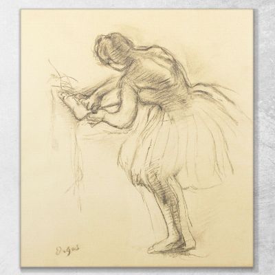 Balleteuse (Ballerina) Edgar Degas edg124 quadro stampa su tela Balleteuse (Ballerina) Edgar Degas edg124 quadro stampa su tela