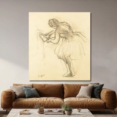 Balleteuse (Ballerina) Edgar Degas edg124 quadro stampa su tela Balleteuse (Ballerina) Edgar Degas edg124 quadro stampa su tela