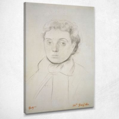 Ritratto Di Joséphine Gaujelin Edgar Degas edg127 quadro stampa su tela