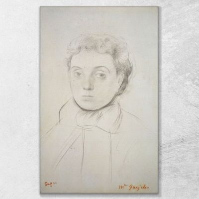 Ritratto Di Joséphine Gaujelin Edgar Degas edg127 quadro stampa su tela