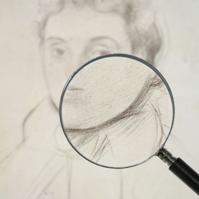 Ritratto Di Joséphine Gaujelin Edgar Degas edg127 quadro stampa su tela