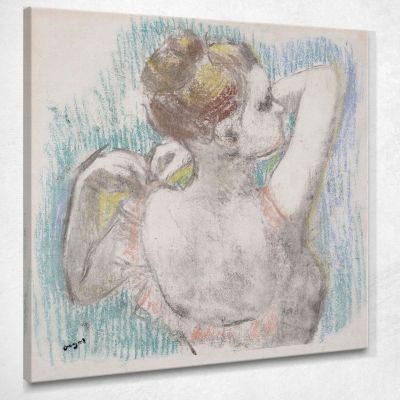 Ballerino Busto Edgar Degas edg150 quadro stampa su tela