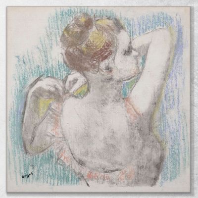 Bailarina Busto Edgar Degas, edg150 cuadro en lienzo