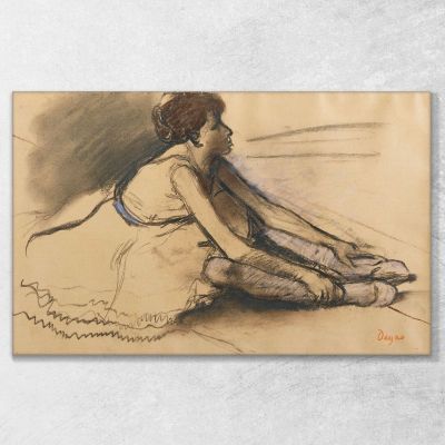 Die Ruhe Des Tänzers Edgar Degas, edg198 drucken auf leinwand