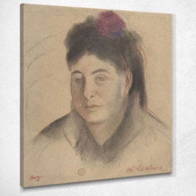 La Signora Loubens Edgar Degas edg203 quadro stampa su tela