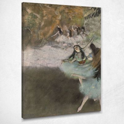 Sul Palco Edgar Degas edg220 quadro stampa su tela