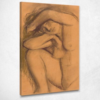 Studio Del Nudo Edgar Degas edg253 quadro stampa su tela