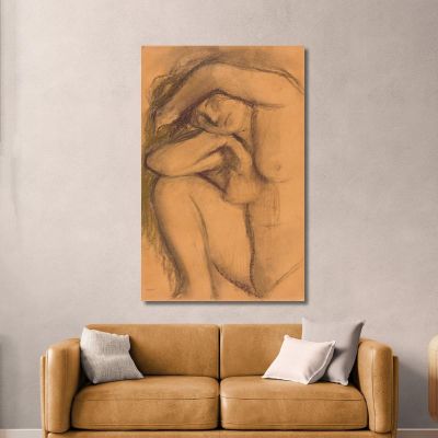Studio Del Nudo Edgar Degas edg253 quadro stampa su tela