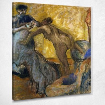 La Tazza Di Cioccolata Calda Edgar Degas edg264 quadro stampa su tela
