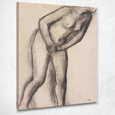 Studio Nudo Edgar Degas edg301 quadro stampa su tela