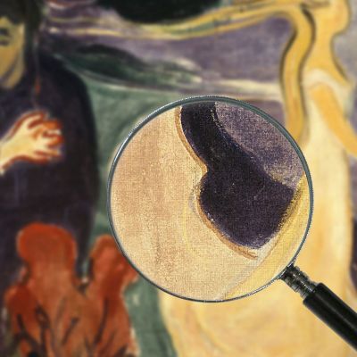 Separazione Edvard Munch em5 quadro stampa su tela