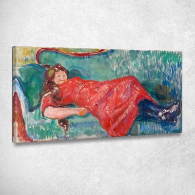 Divano Edvard Munch em17 quadro stampa su tela