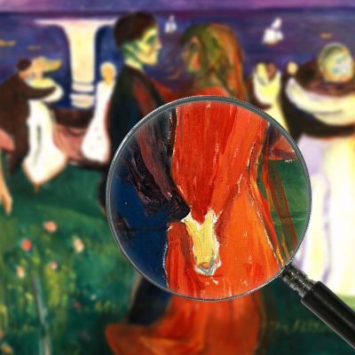 La Danza Della Vita Edvard Munch em21 quadro stampa su tela La Danza Della Vita Edvard Munch em21 quadro stampa su tela