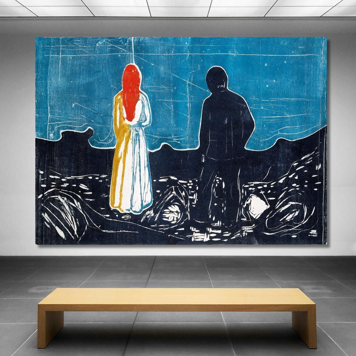 Loneliness Edvard Munch canvas print Loneliness Edvard Munch canvas print