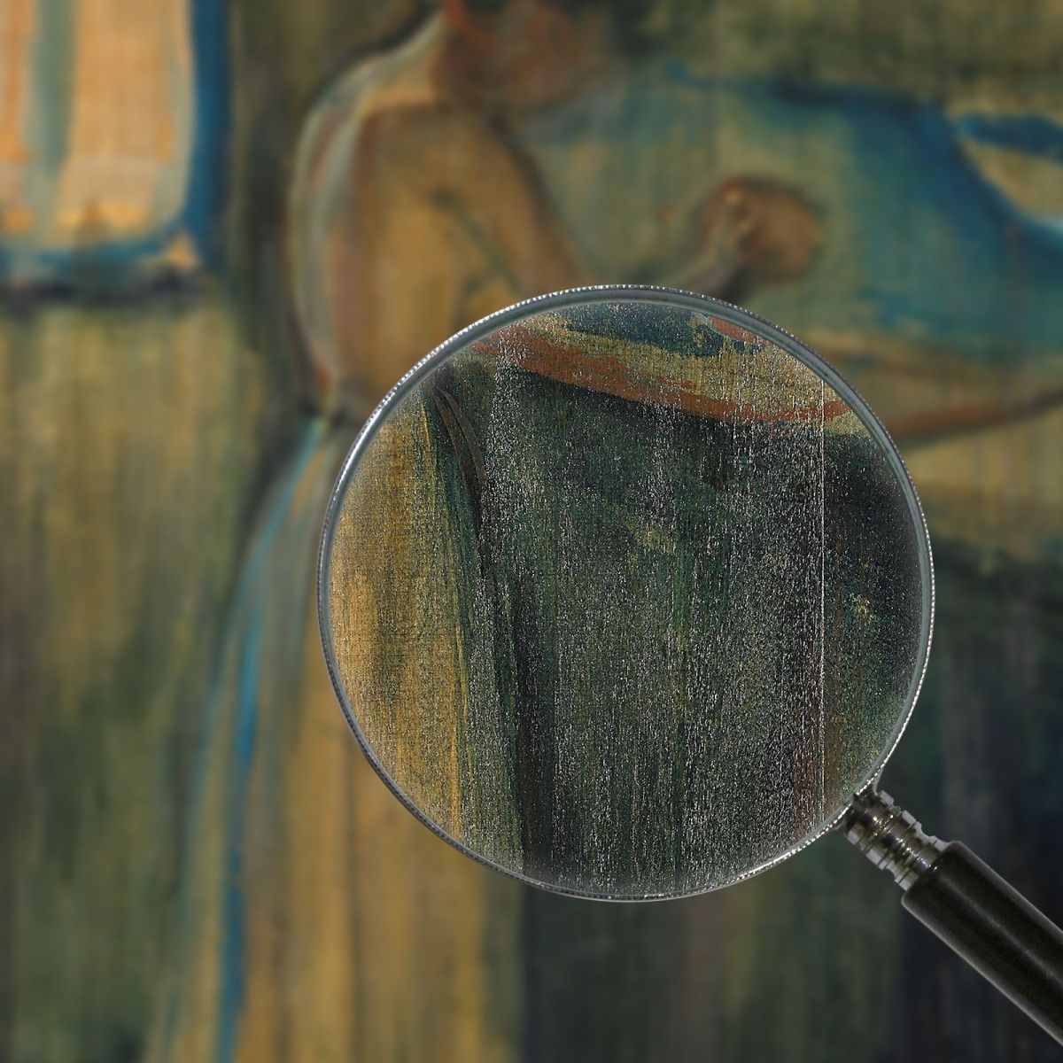 Giovane Donna Che Si Lava Edvard Munch em27 quadro stampa su tela