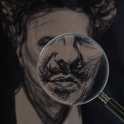 Agosto Strindberg Edvard Munch em56 quadro stampa su tela Agosto Strindberg Edvard Munch em56 quadro stampa su tela