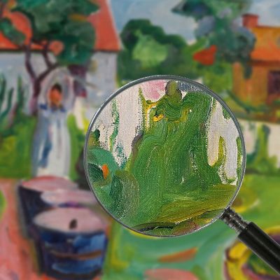 Vestiti Stesi Ad Åsgårdstrand Edvard Munch em82 quadro stampa su tela Vestiti Stesi Ad Åsgårdstrand Edvard Munch em82 quadro stampa su tela