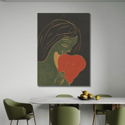 Il Cuore Edvard Munch em86 quadro stampa su tela