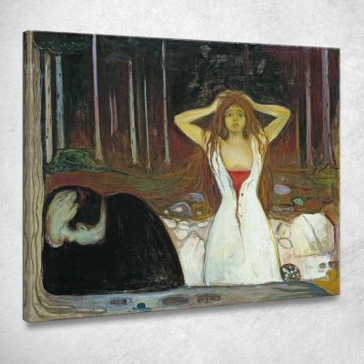 Ceneri 1895 Edvard Munch em101 quadro stampa su tela