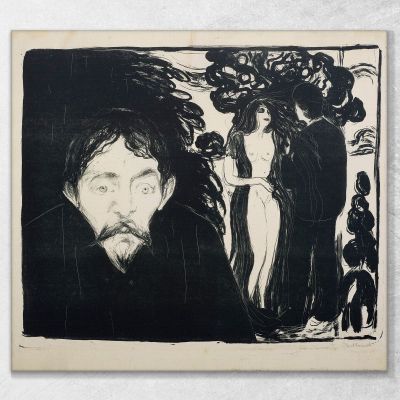 Gelosia Ii Gelosia Ii Edvard Munch em105 quadro stampa su tela