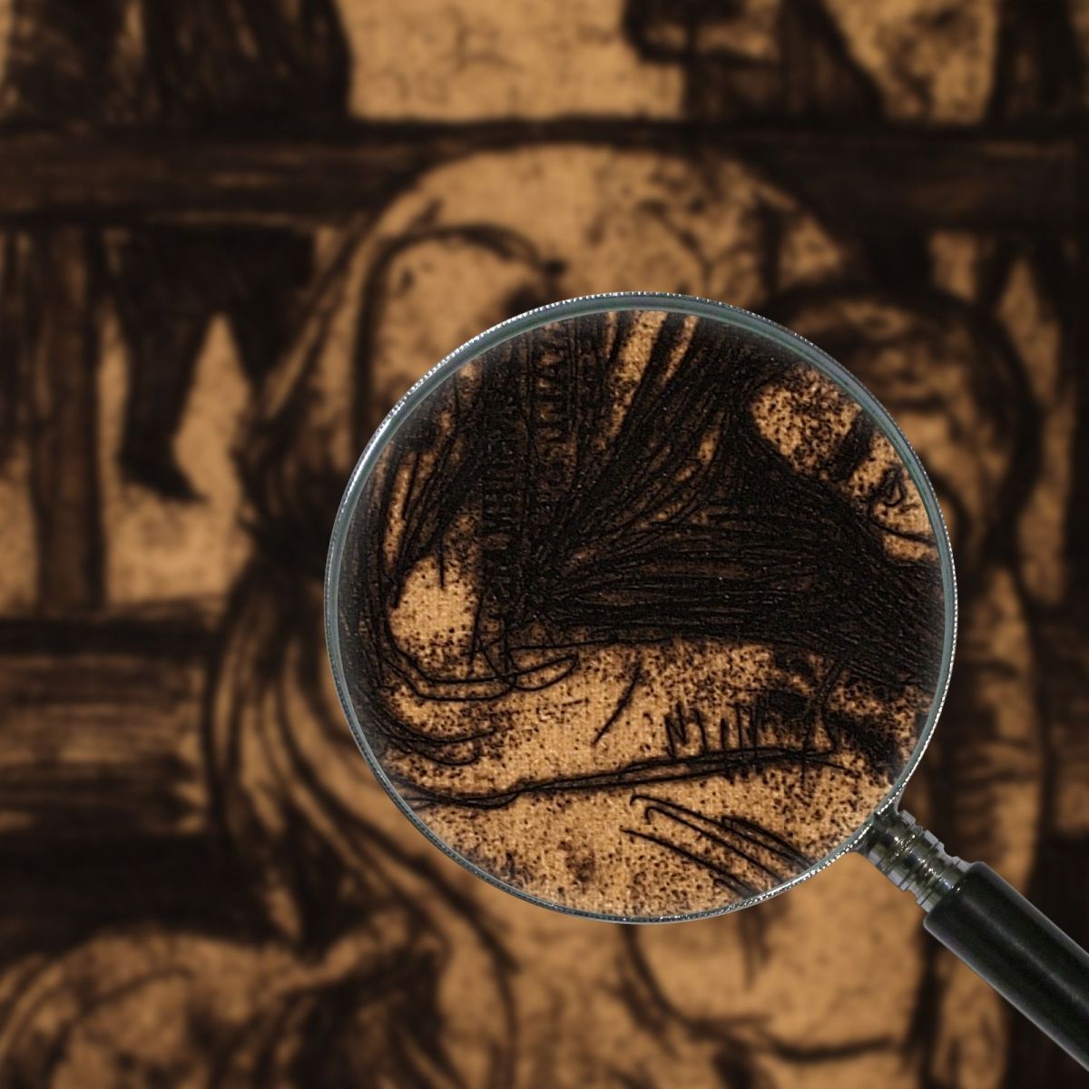 Donna Anziana Su Una Panchina Edvard Munch em107 quadro stampa su tela