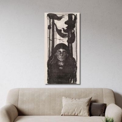 Serata La Voce Edvard Munch em110 quadro stampa su tela Serata La Voce Edvard Munch em110 quadro stampa su tela