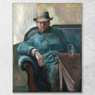 His Hunter Edvard Munch, em133 canvas print