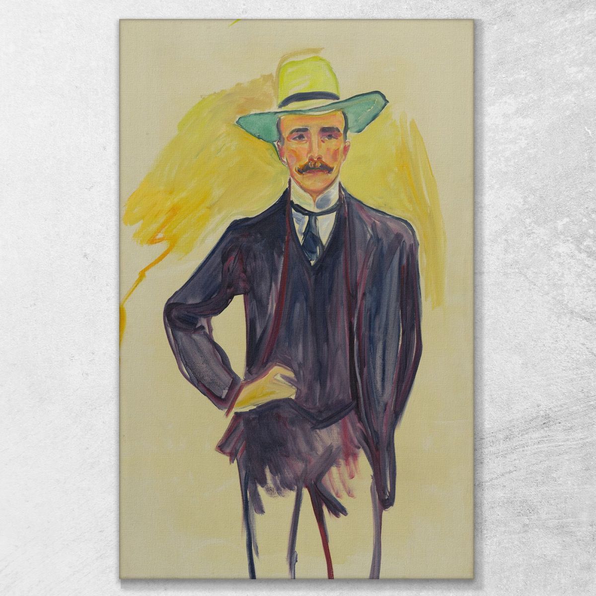 Harry Conte Kessler Edvard Munch em135 quadro stampa su tela
