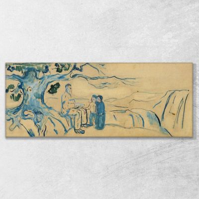 Storia Edvard Munch, em141 quadro stampa su tela