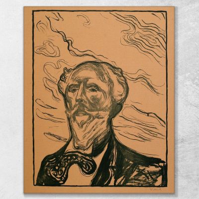 Holger Drachmann Edvard Munch em142 quadro stampa su tela