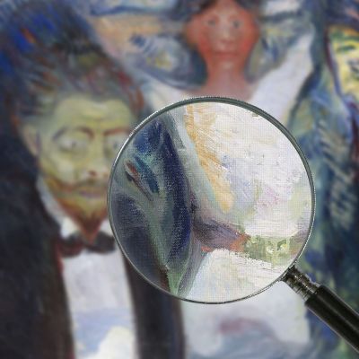 Gelosia Edvard Munch em154 quadro stampa su tela Gelosia Edvard Munch em154 quadro stampa su tela