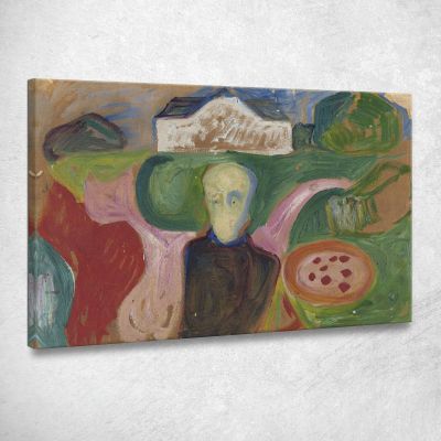 Proprietario Terriero Nel Parco Edvard Munch em173 quadro stampa su tela