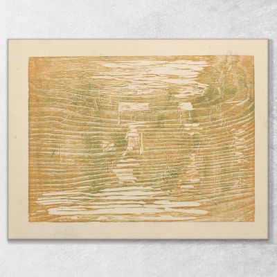Paesaggio Edvard Munch, em175 quadro stampa su tela