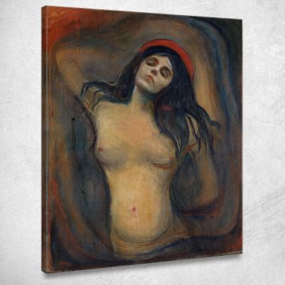 Madonna 1894 Edvard Munch em181 quadro stampa su tela