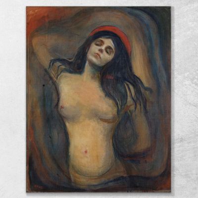 Madonna 1894 Edvard Munch em181 quadro stampa su tela