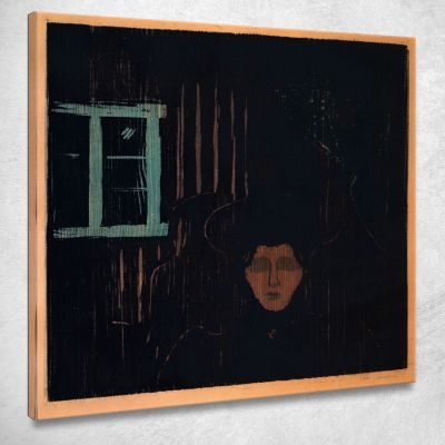 Chiaro Di Luna Chiaro Di Luna Ii Edvard Munch em206 quadro stampa su tela