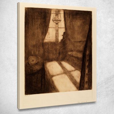 Chiaro Di Luna Chiaro Di Luna. Notte A St. Cloud Edvard Munch em207 quadro stampa su tela