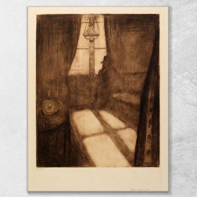 Clair De Lune Clair De Lune. Nuit À Saint-Cloud Edvard Munch, em207 tableau impression sur toile