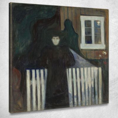 Chiaro Di Luna 2 Edvard Munch em208 quadro stampa su tela